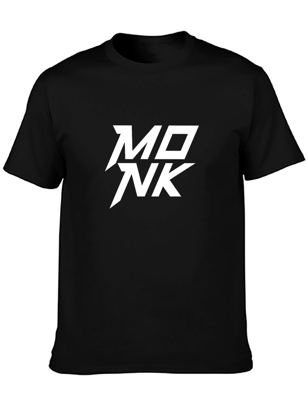 MONK Graphic Tee - Stylish Black T-Shirt