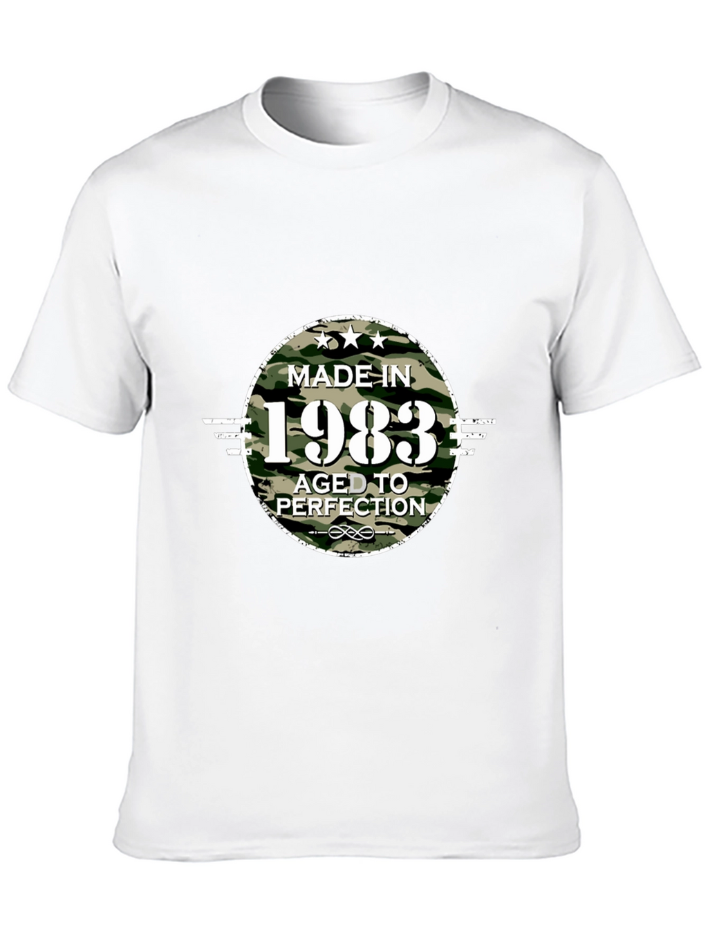 Made in 1983 Aged to Perfection Camo T-Shirt