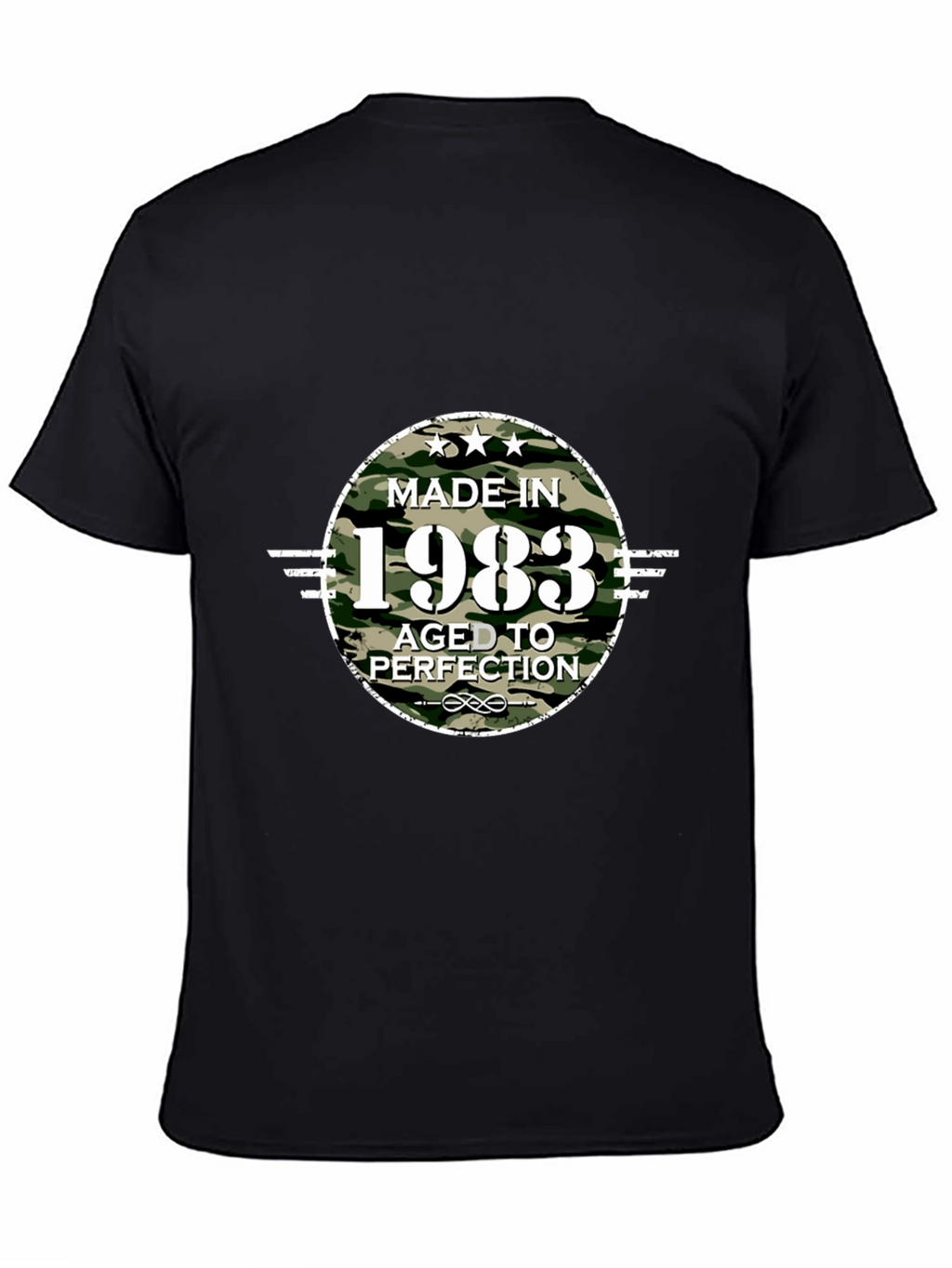 Made in 1983 Aged to Perfection Camo T-Shirt