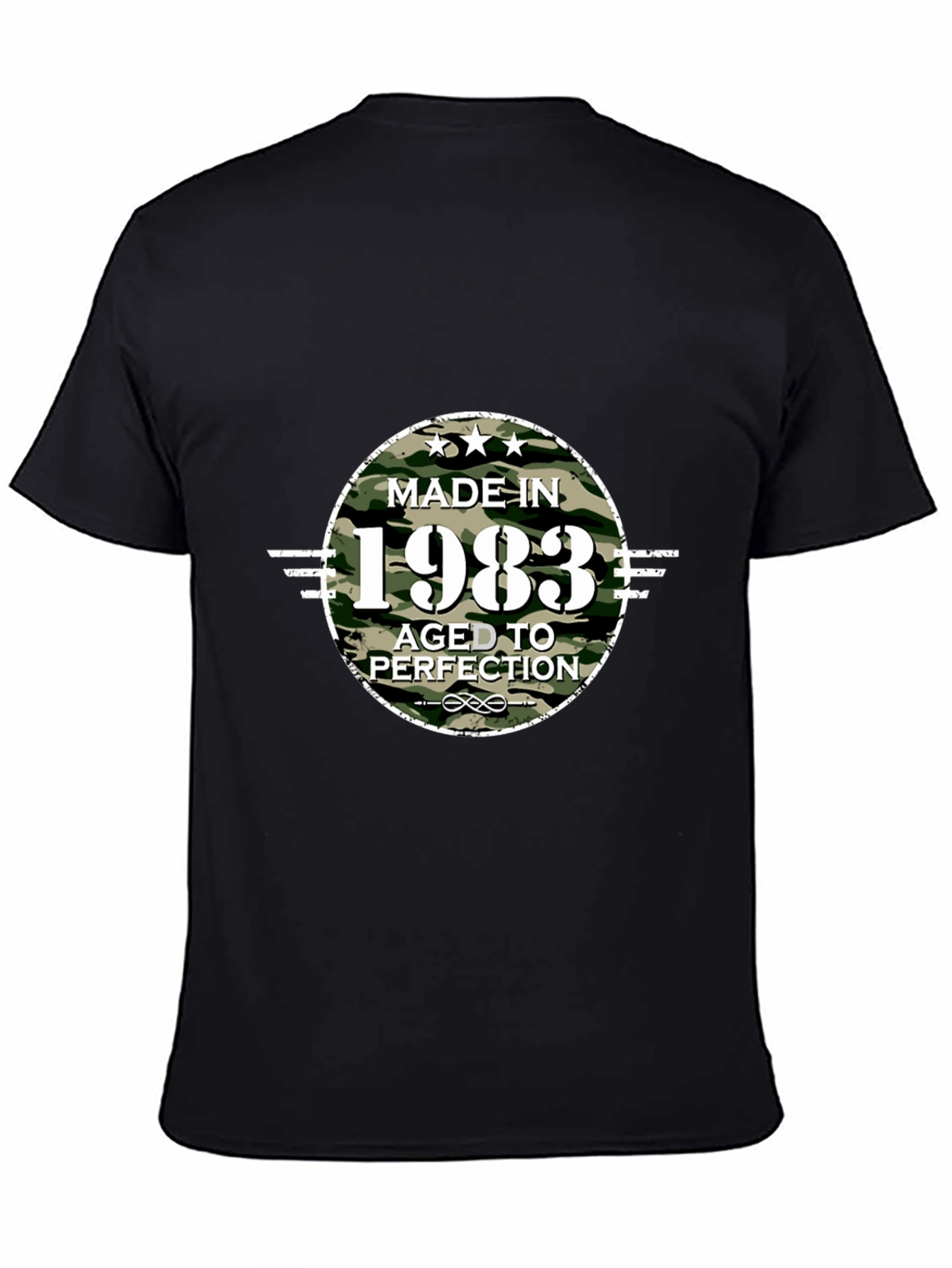 Made in 1983 Aged to Perfection Camo T-Shirt