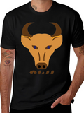 Bull Graphic Tee - Mens Black T-Shirt