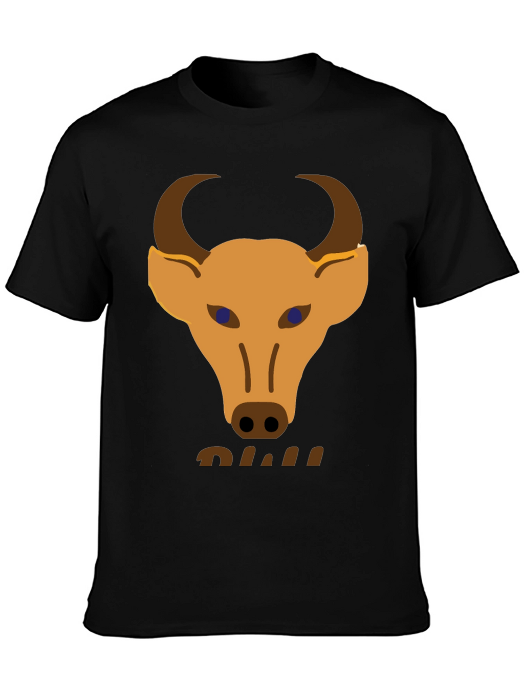 Bull Graphic Tee - Mens Black T-Shirt