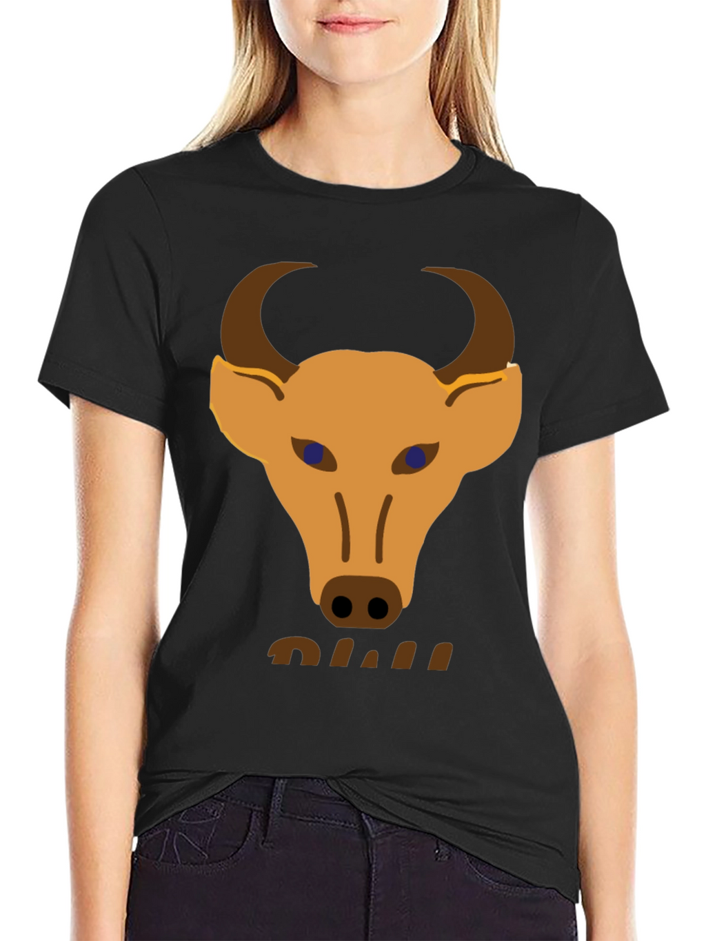 Bull Graphic Tee - Mens Black T-Shirt