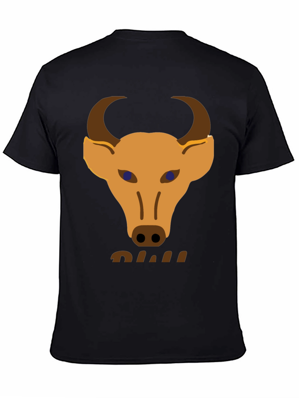 Bull Graphic Tee - Mens Black T-Shirt