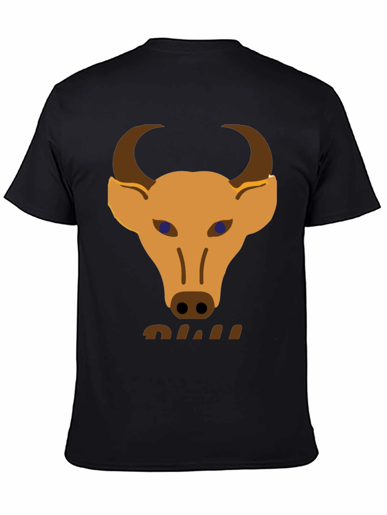 Bull Graphic Tee - Mens Black T-Shirt