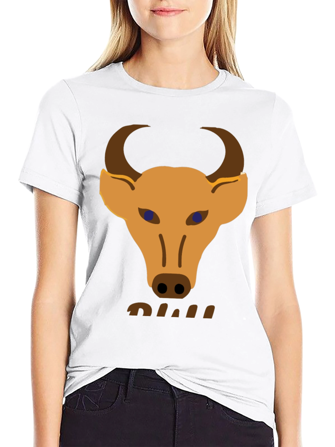 Bull Graphic Tee - Mens Black T-Shirt