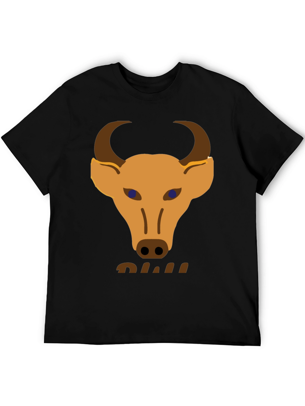 Bull Graphic Tee - Mens Black T-Shirt