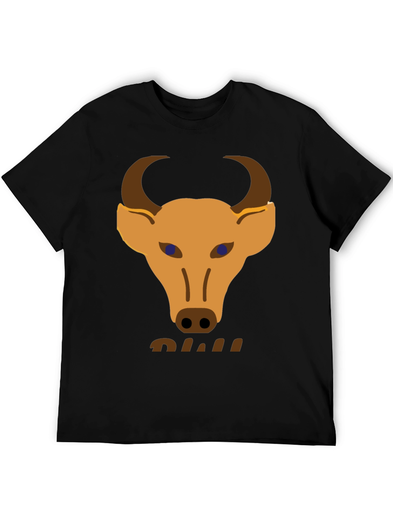 Bull Graphic Tee - Mens Black T-Shirt