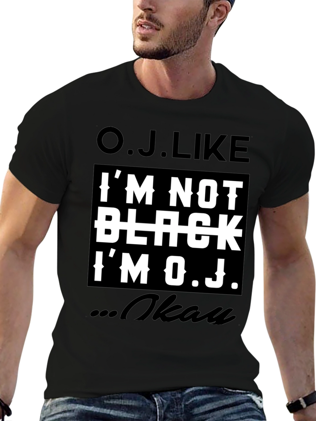 O.J. Like T-Shirt - Controversial Humor Tee