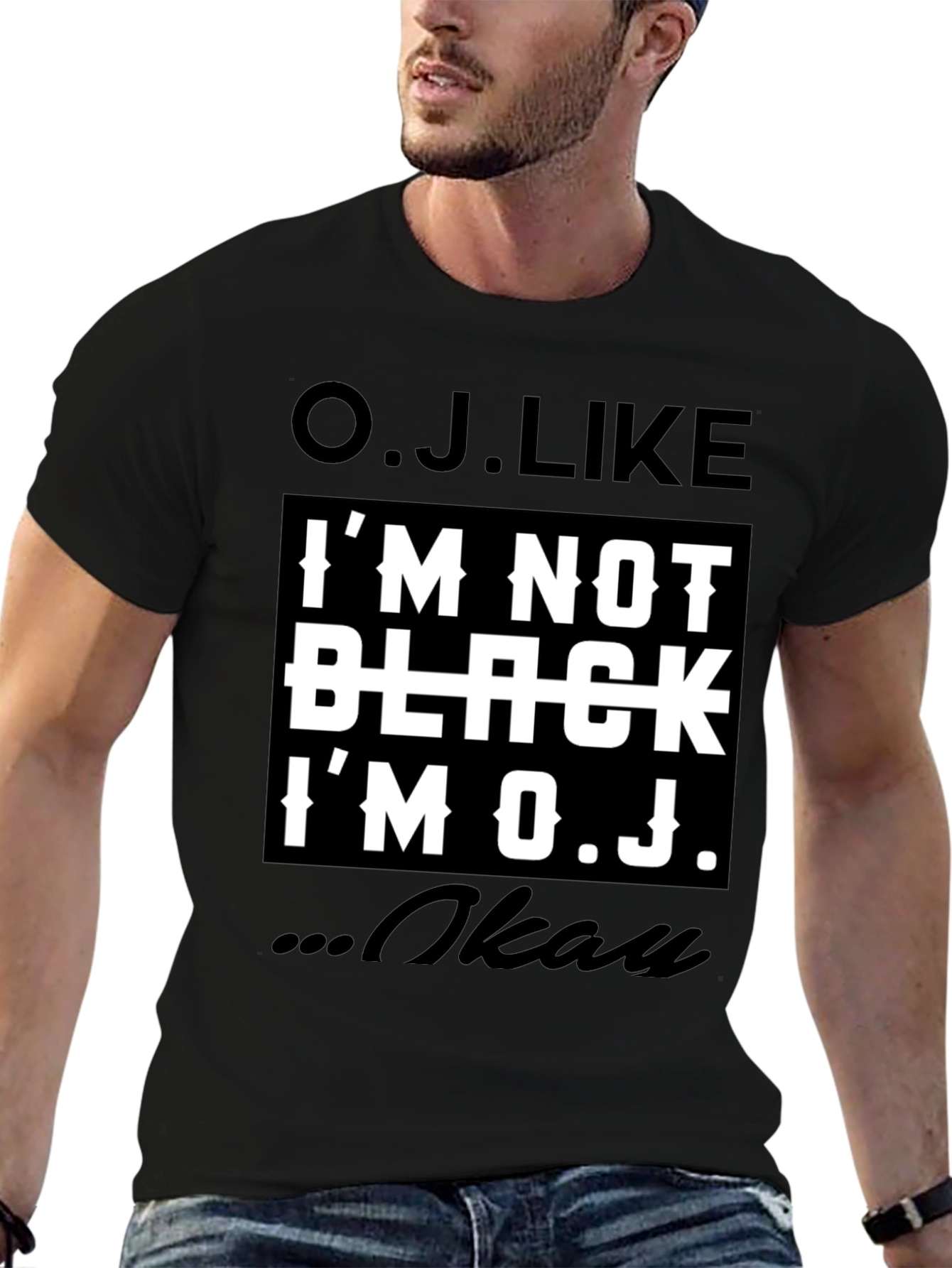 O.J. Like T-Shirt - Controversial Humor Tee