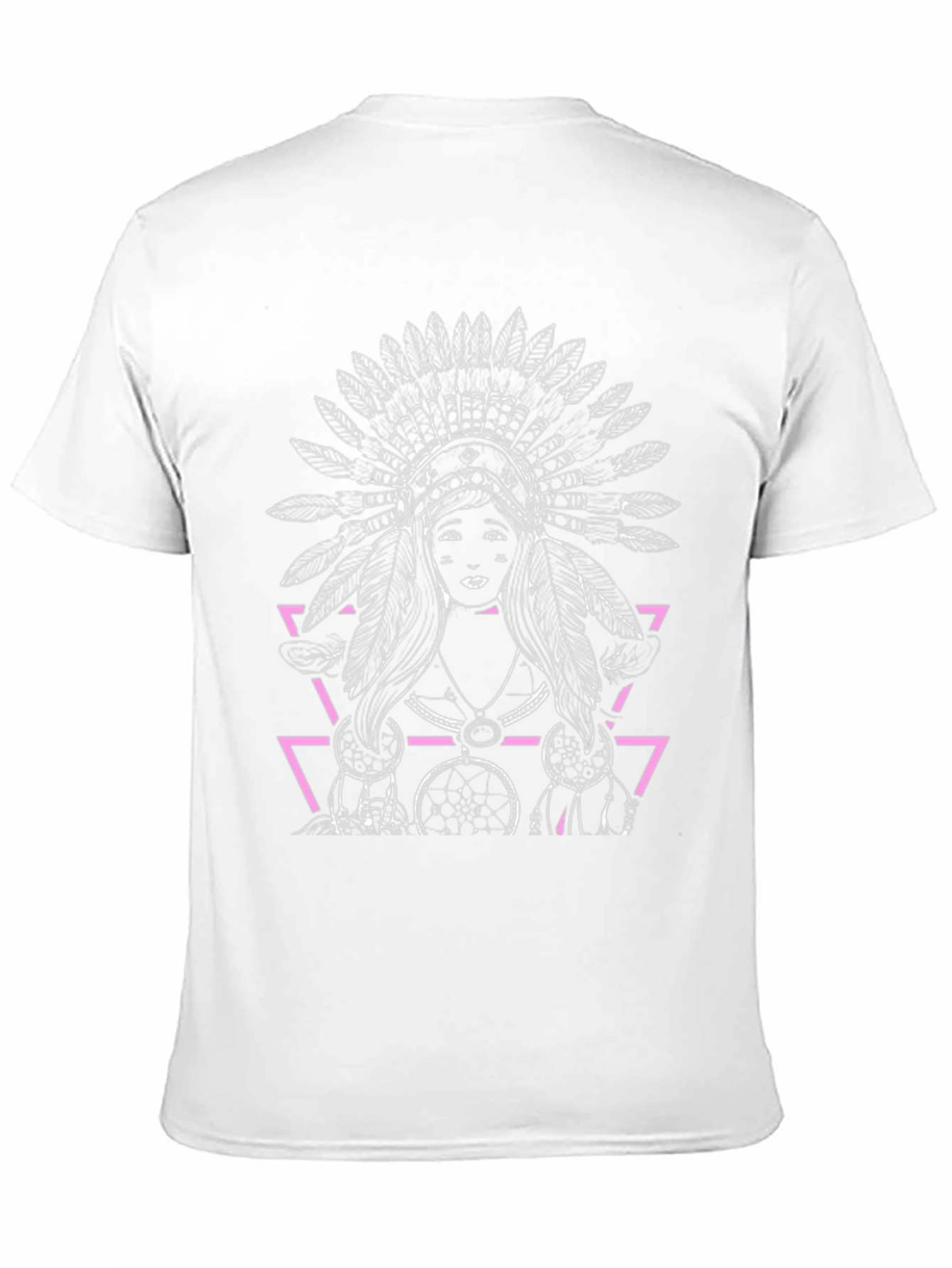 Native American Graphic Black T-Shirt