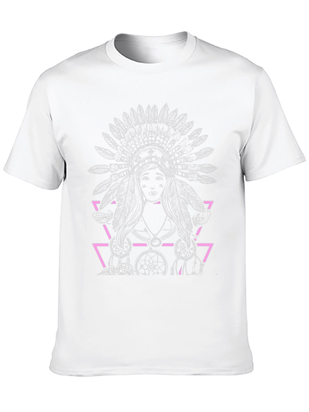Native American Graphic Black T-Shirt