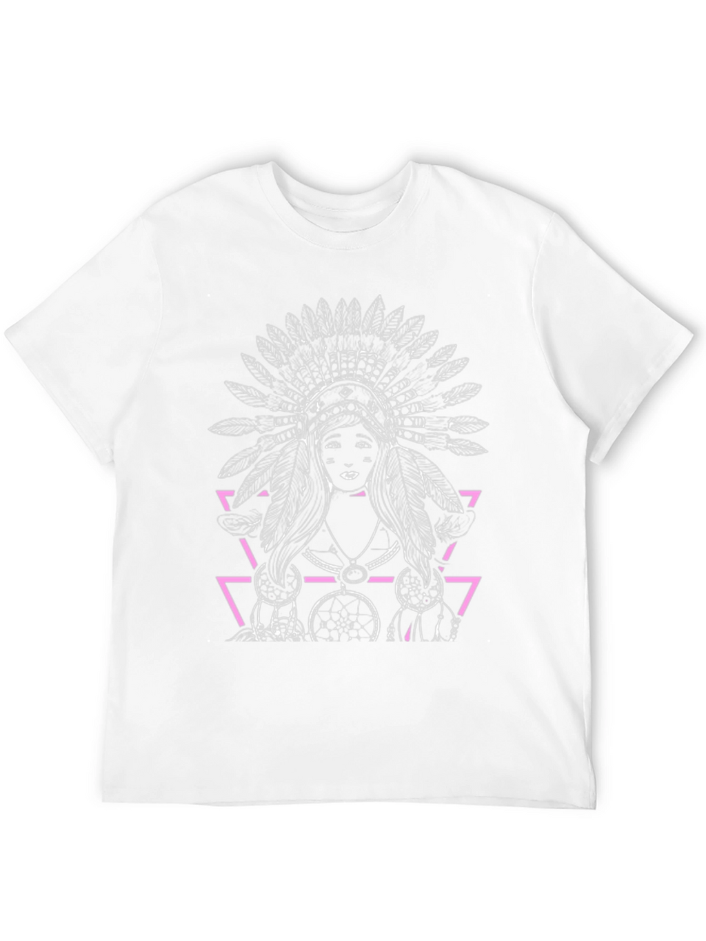 Native American Graphic Black T-Shirt