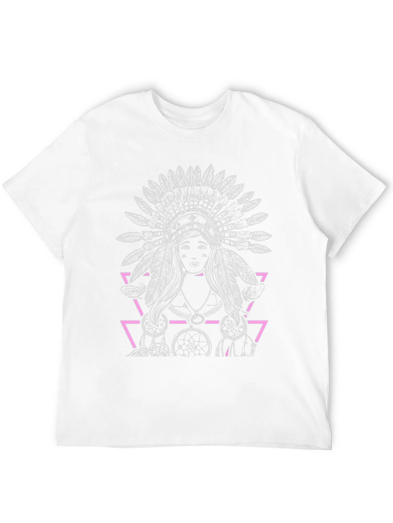 Native American Graphic Black T-Shirt