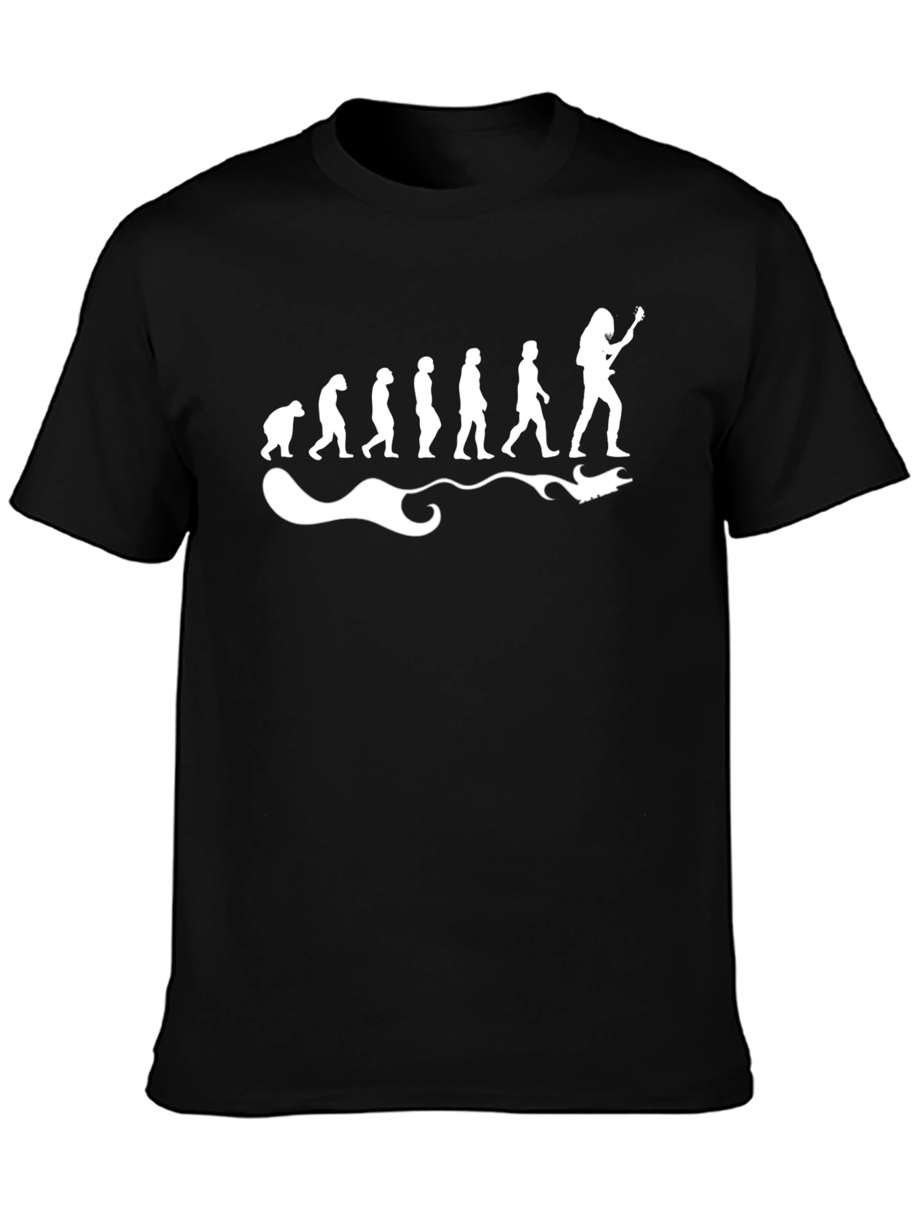 Evolution of Rocker T-Shirt - Black