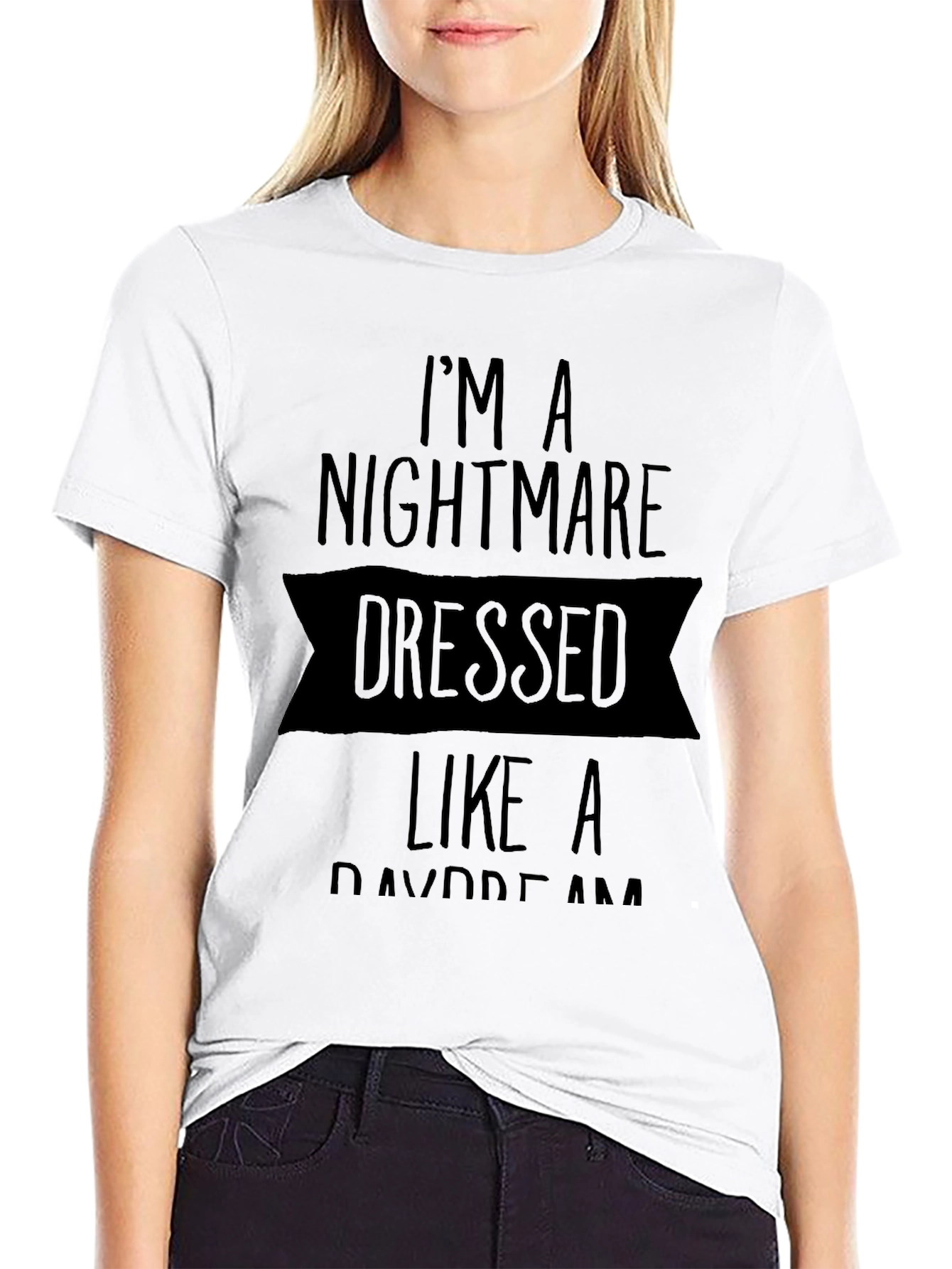 Nightmare Daydream Graphic Tee - Mens Black T-Shirt