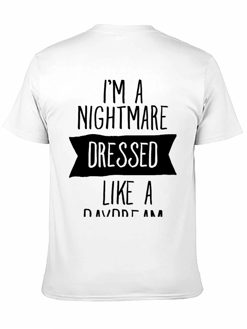 Nightmare Daydream Graphic Tee - Mens Black T-Shirt