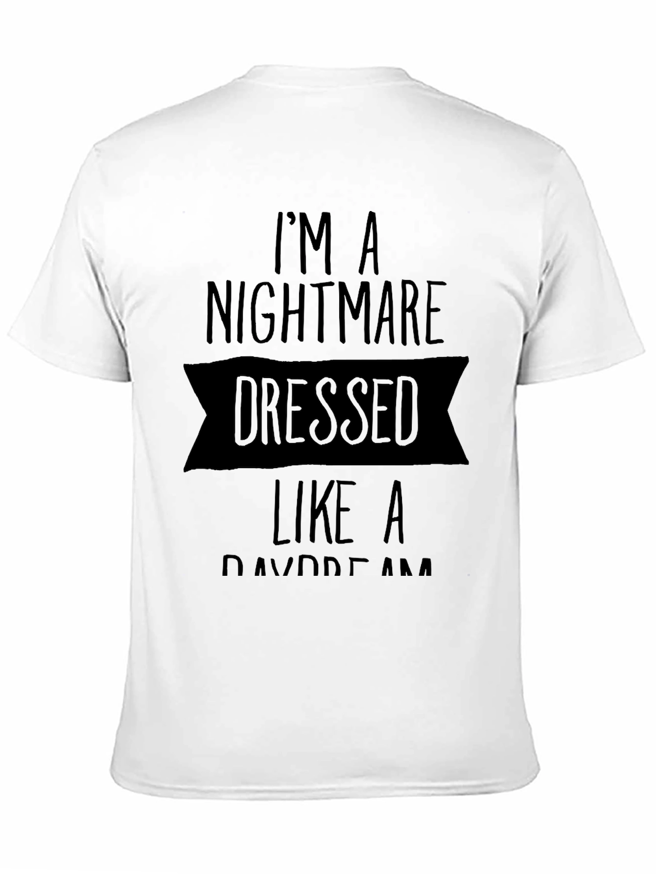 Nightmare Daydream Graphic Tee - Mens Black T-Shirt