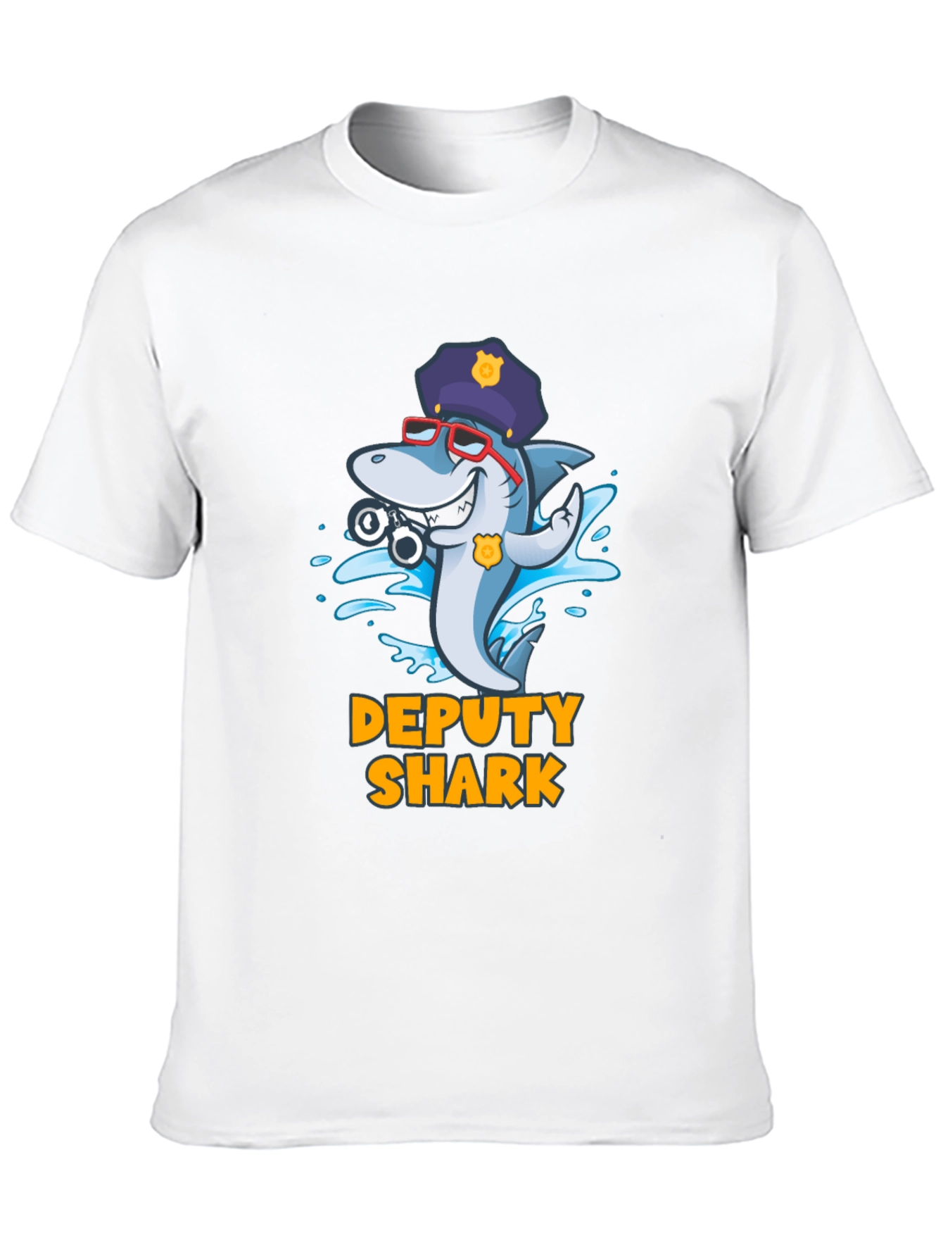 Deputy Shark Graphic T-Shirt