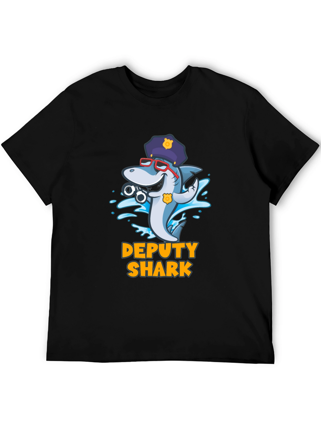 Deputy Shark Graphic T-Shirt