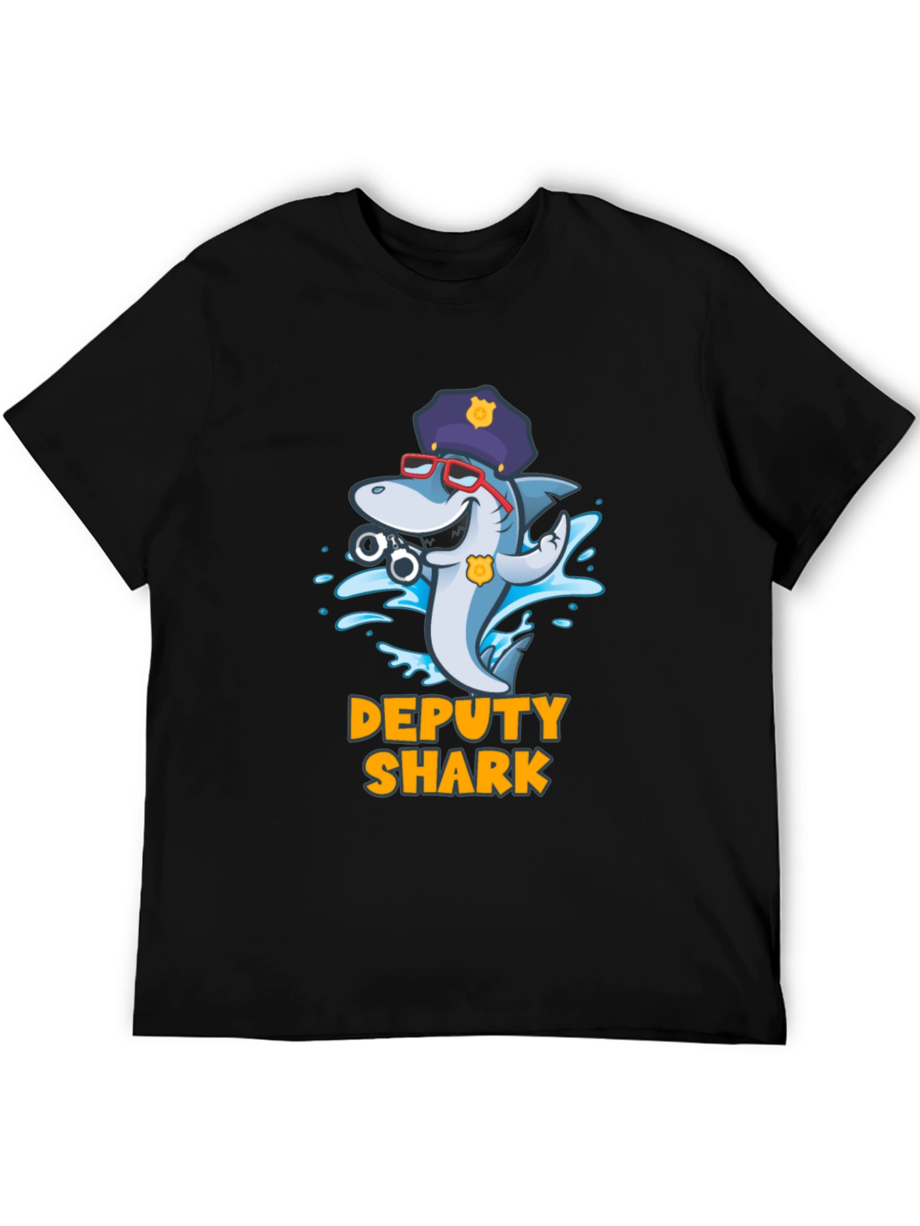 Deputy Shark Graphic T-Shirt