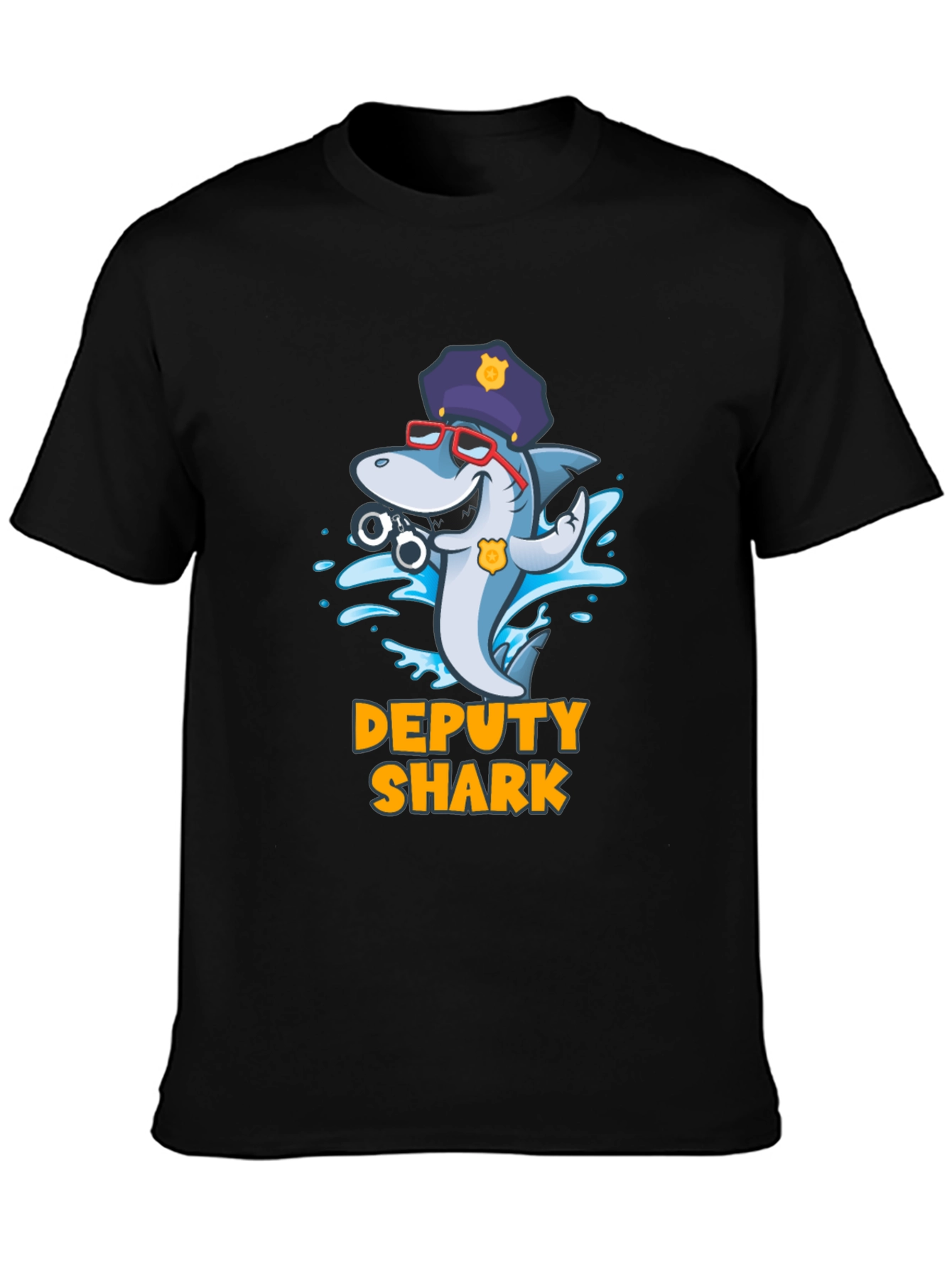Deputy Shark Graphic T-Shirt