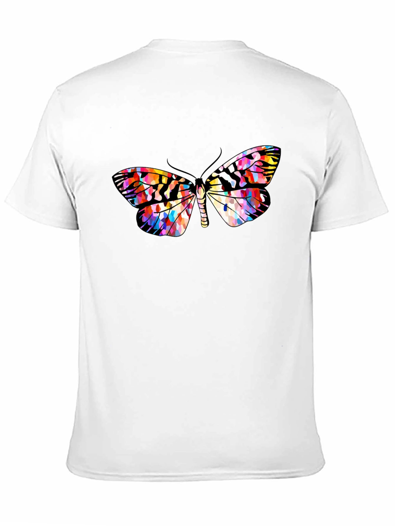 Butterfly Graphic Black T-Shirt | Stylish Mens Casual Tee