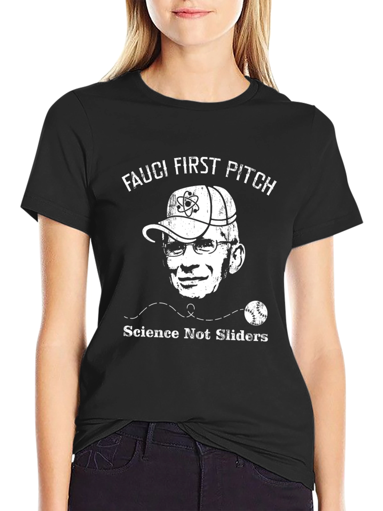 Fauci First Pitch Science T-Shirt