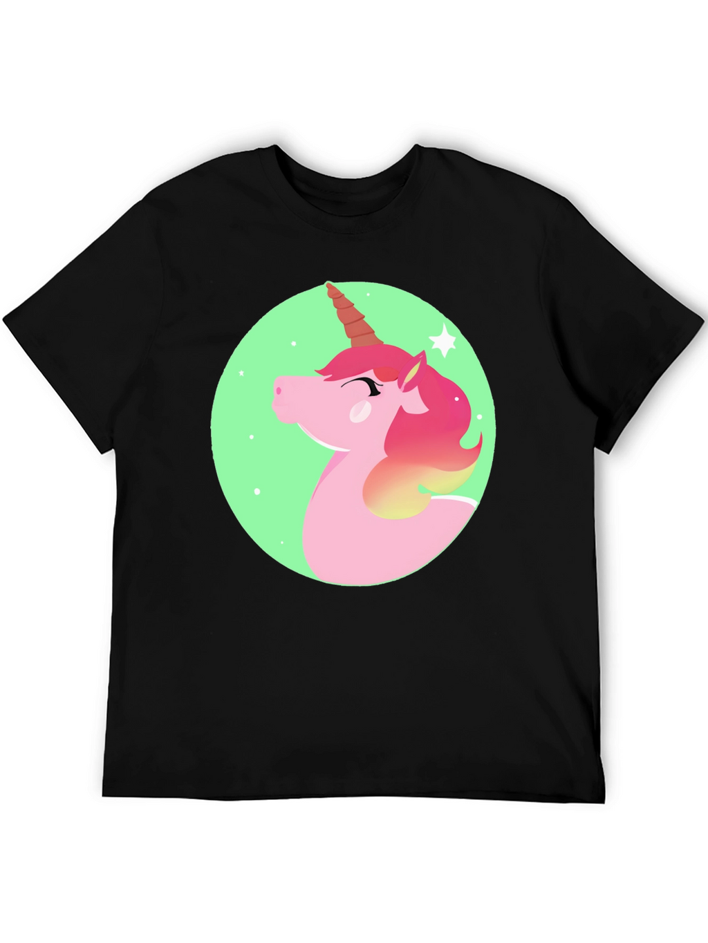 Unicorn Graphic Print T-Shirt