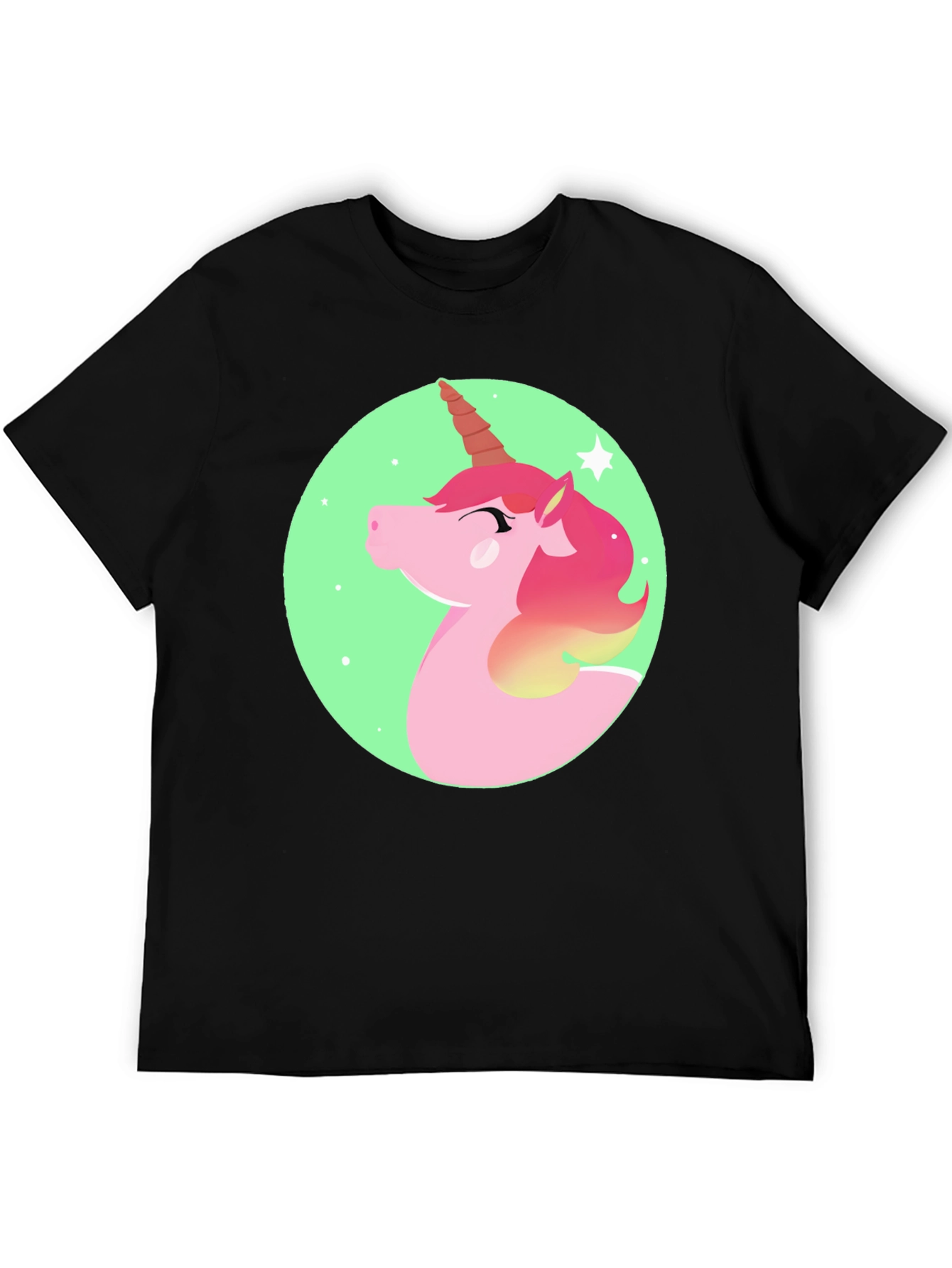 Unicorn Graphic Print T-Shirt