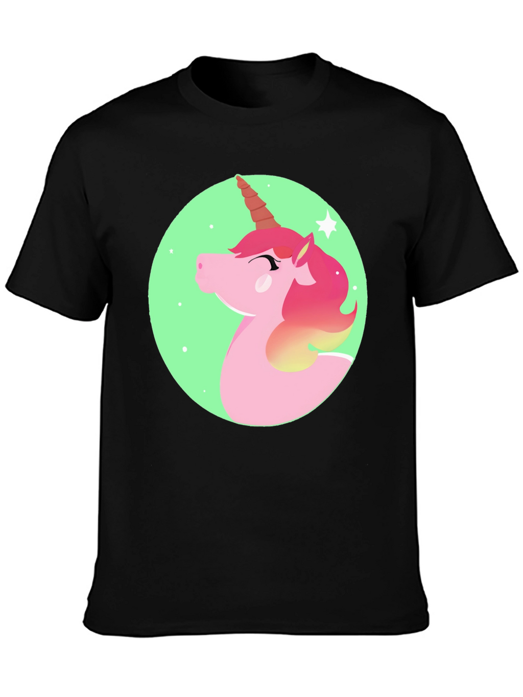 Unicorn Graphic Print T-Shirt