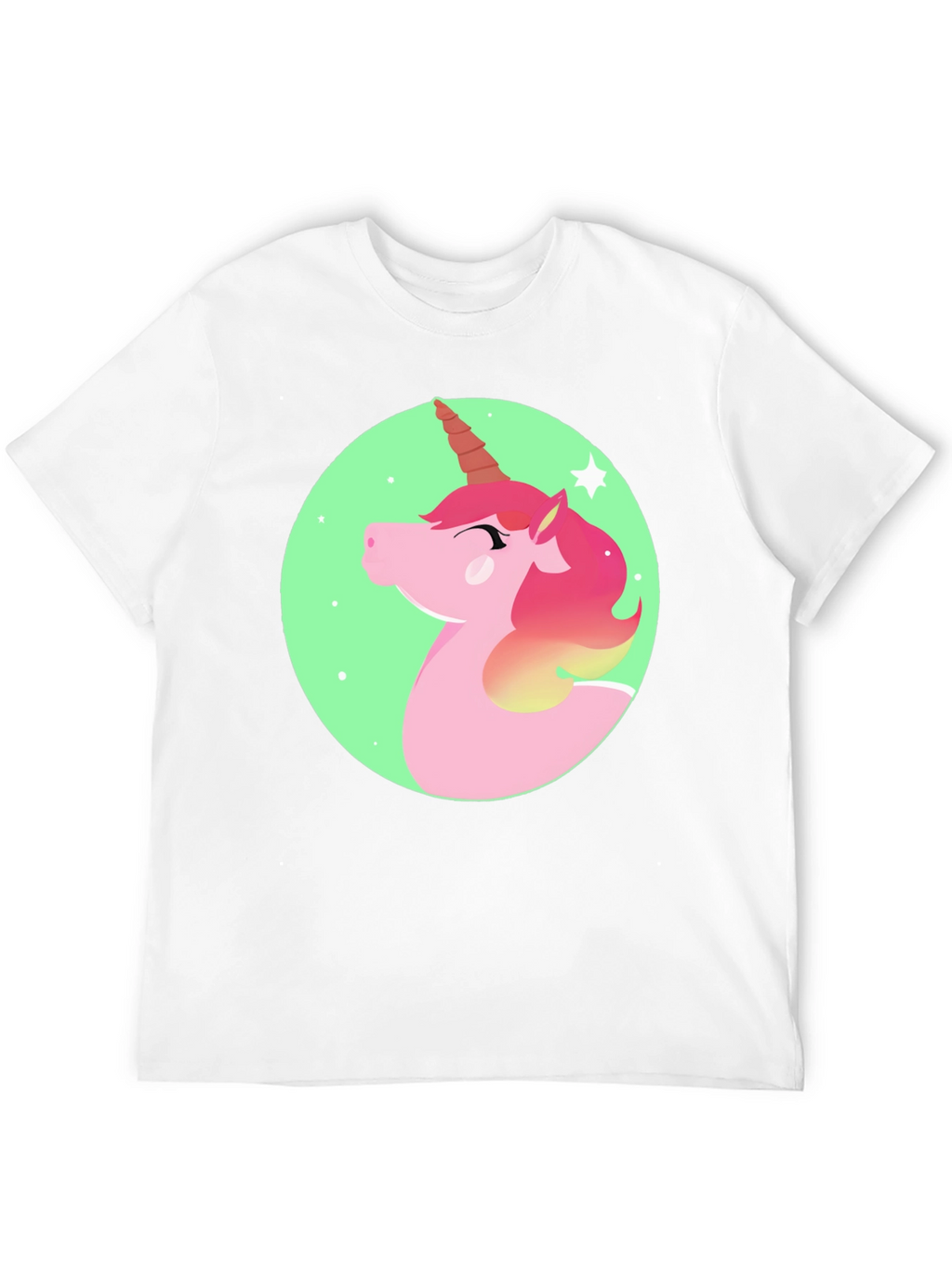 Unicorn Graphic Print T-Shirt