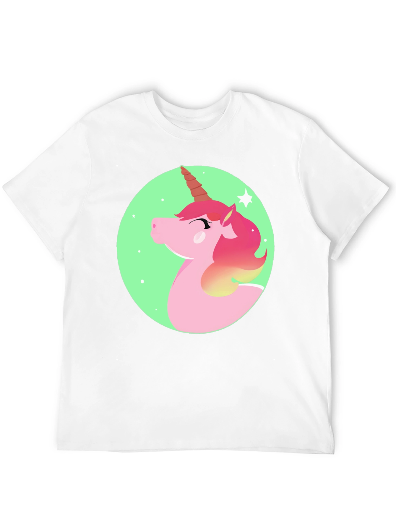 Unicorn Graphic Print T-Shirt