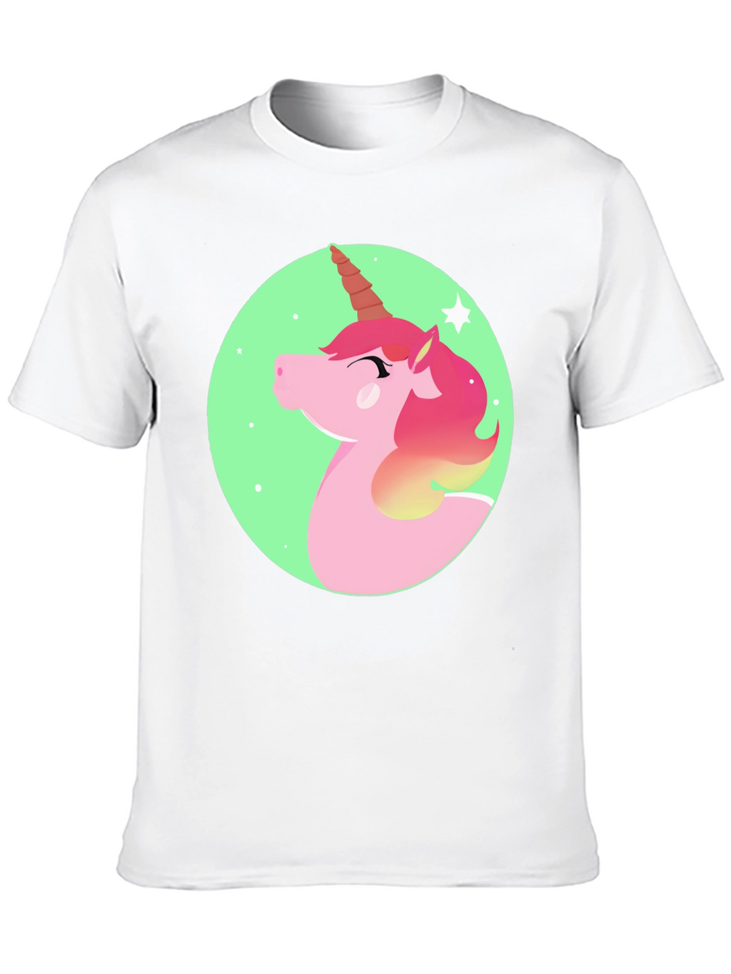 Unicorn Graphic Print T-Shirt