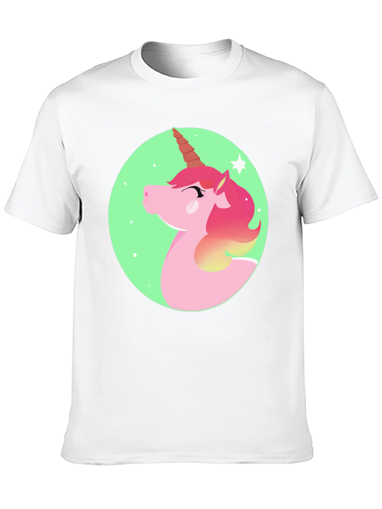 Unicorn Graphic Print T-Shirt
