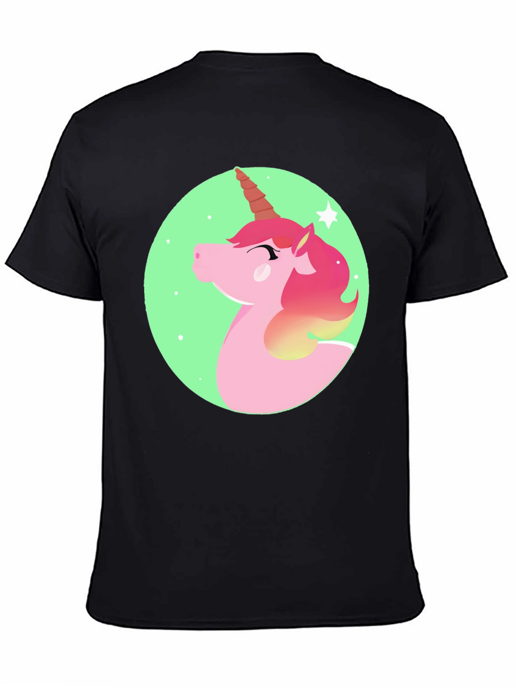 Unicorn Graphic Print T-Shirt