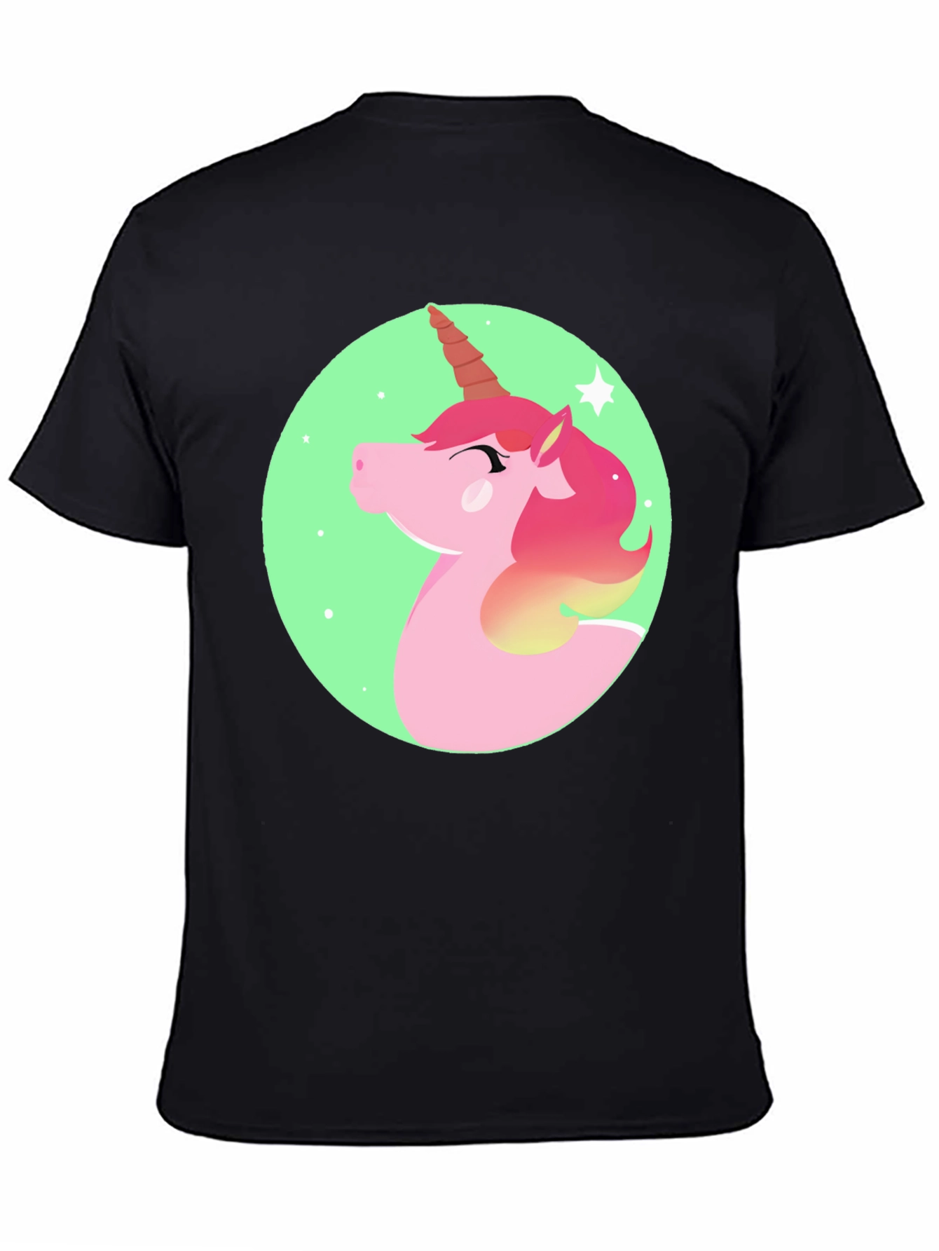 Unicorn Graphic Print T-Shirt