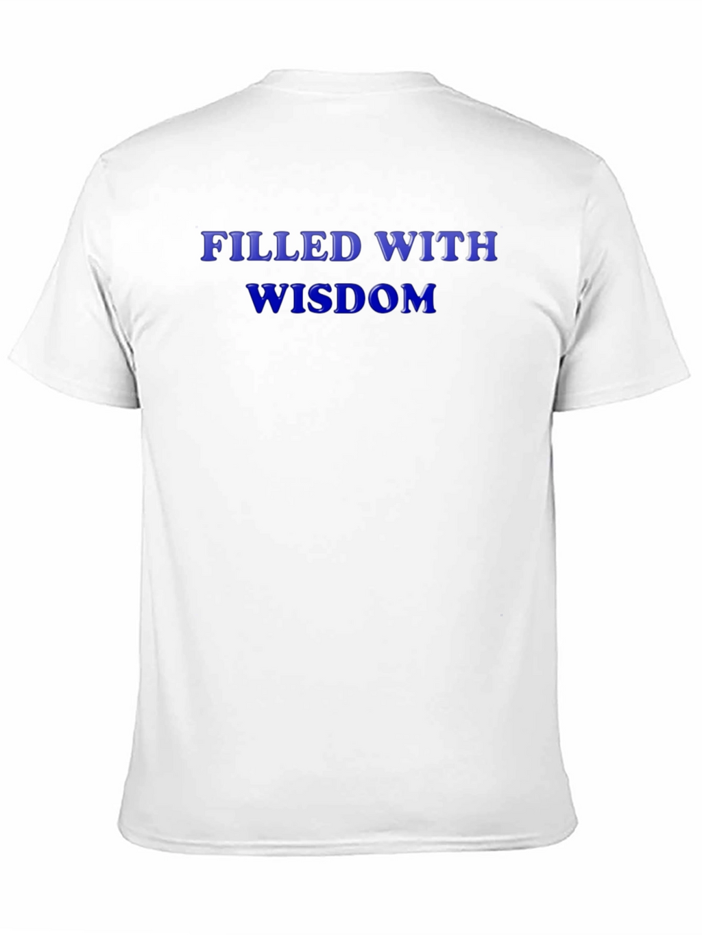 Filled With Wisdom Graphic Tee - Black