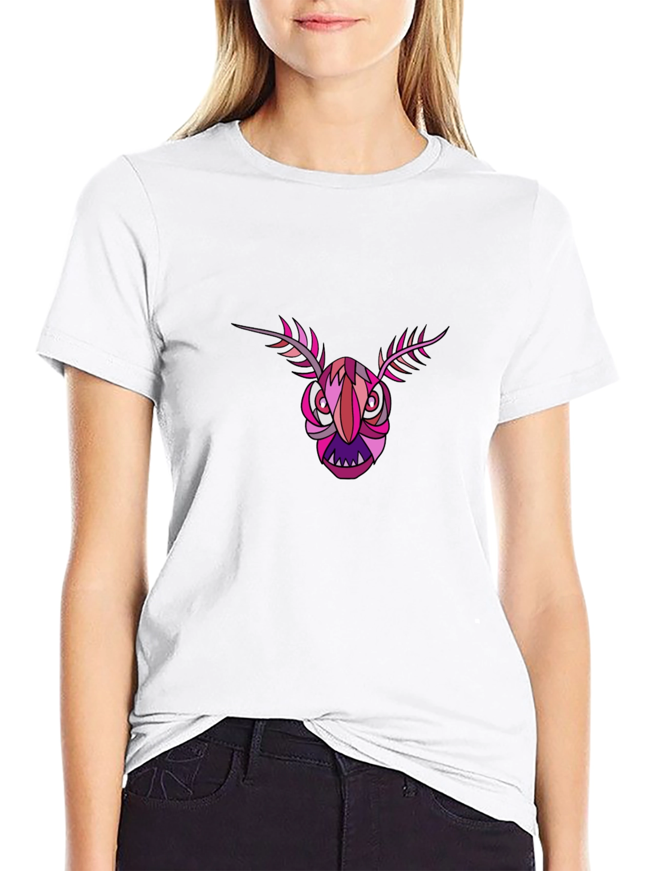 Geometric Moth T-Shirt