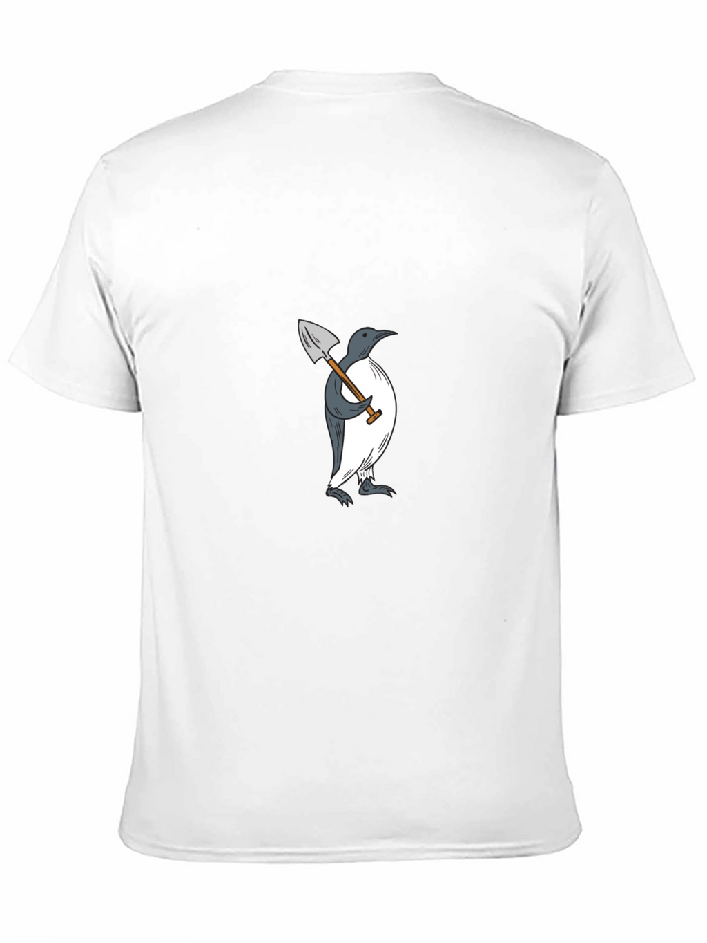 Penguin Shovel Graphic T-Shirt