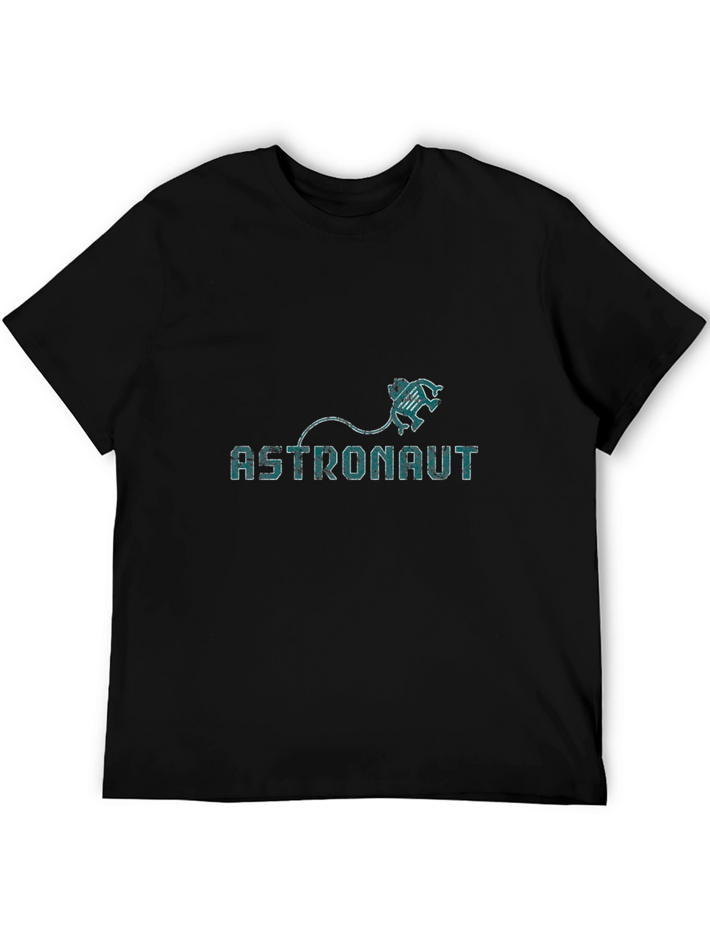 Astronaut Graphic Black T-Shirt