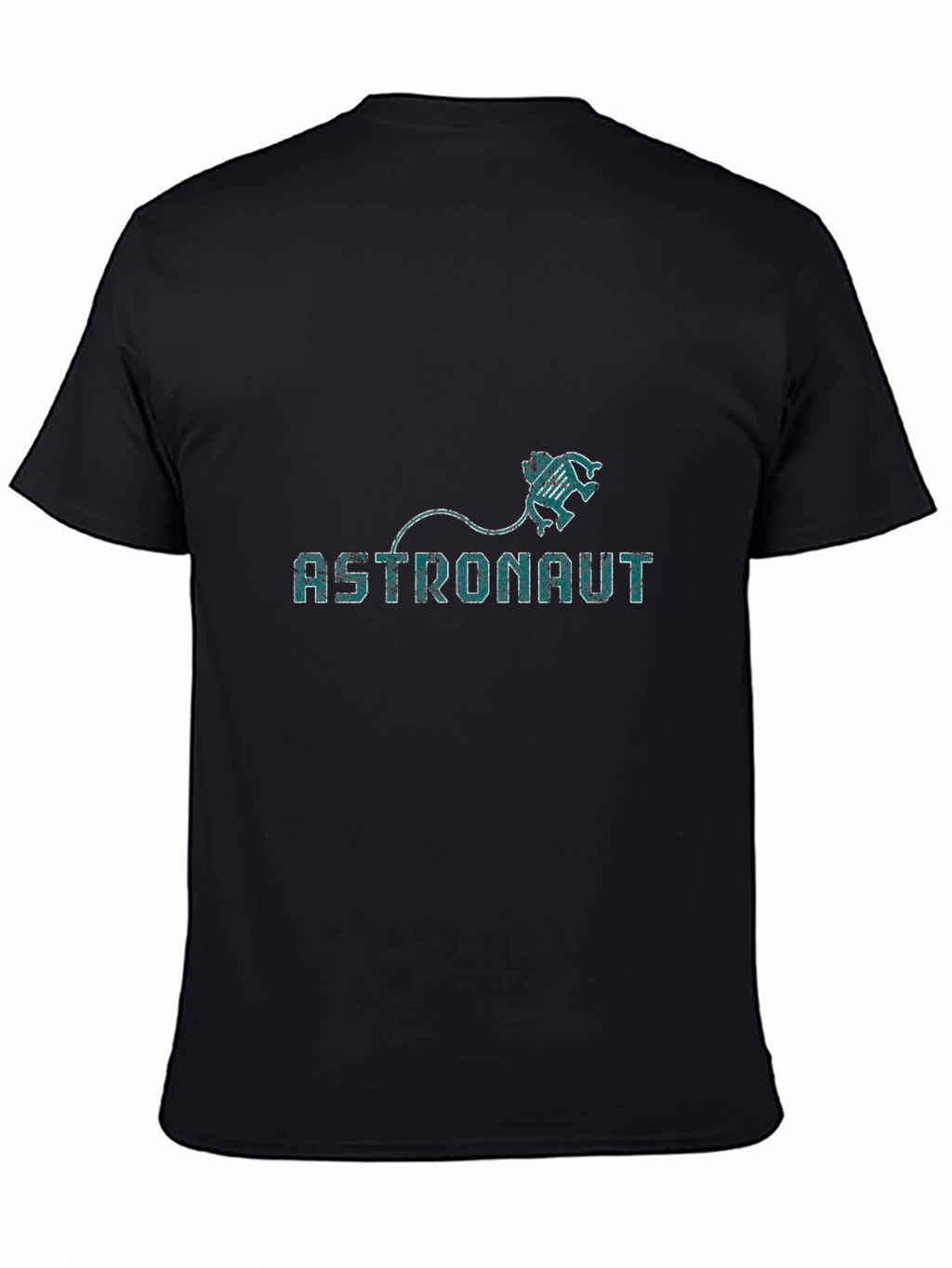 Astronaut Graphic Black T-Shirt