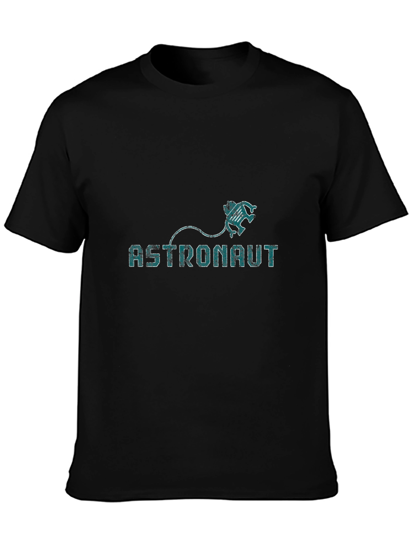 Astronaut Graphic Black T-Shirt