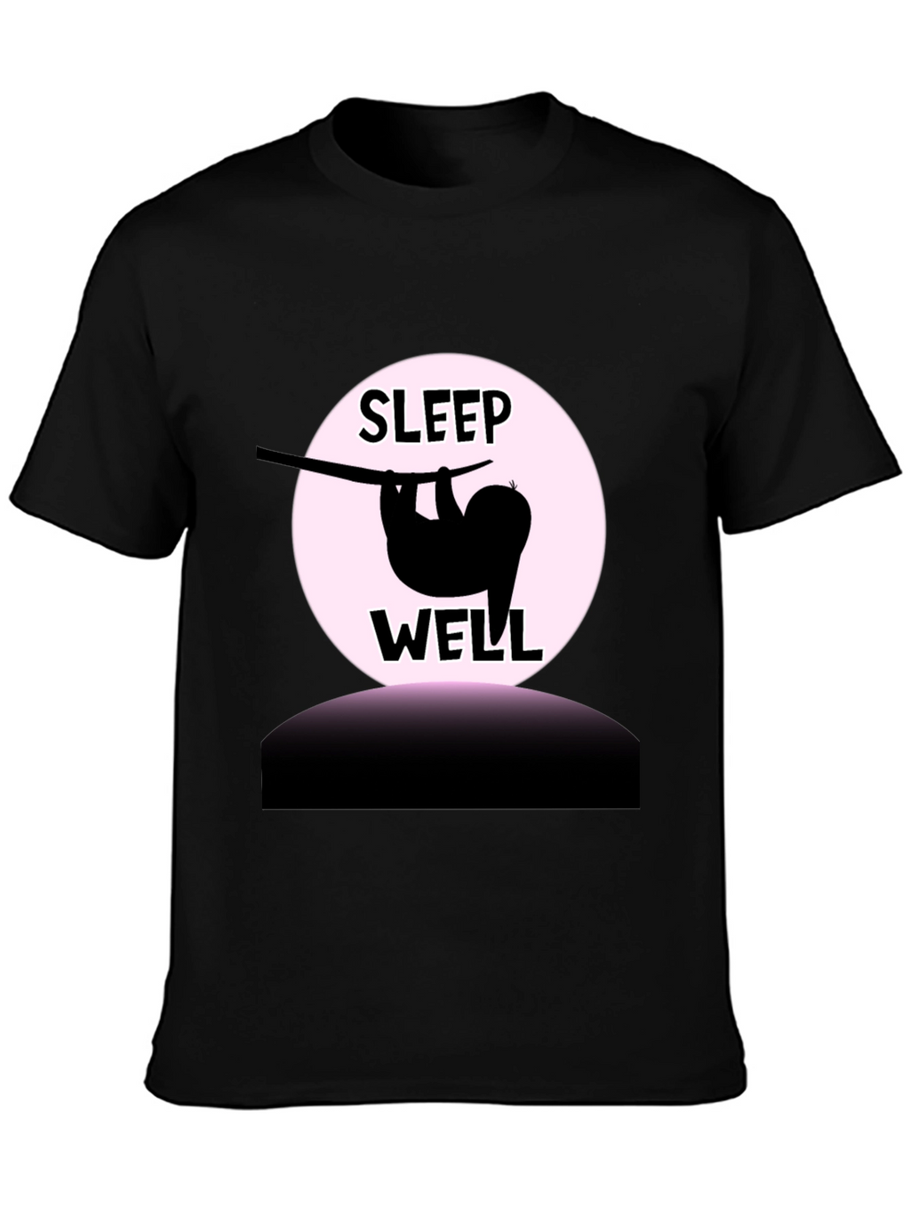 Sleep Well Sloth Graphic T-Shirt - Relaxed Fit