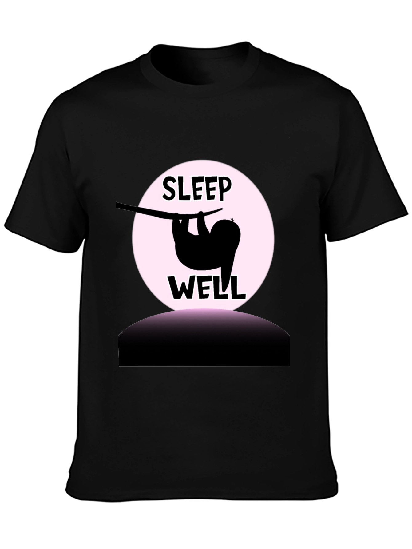 Sleep Well Sloth Graphic T-Shirt - Relaxed Fit