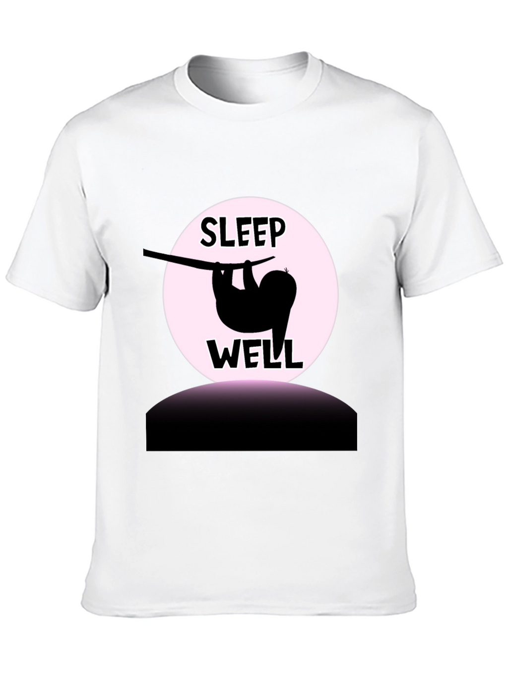 Sleep Well Sloth Graphic T-Shirt - Relaxed Fit