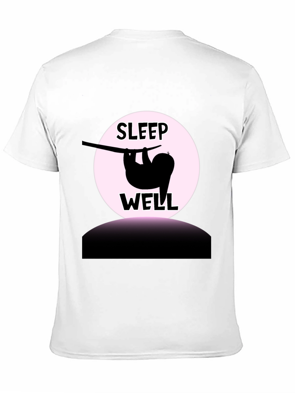 Sleep Well Sloth Graphic T-Shirt - Relaxed Fit