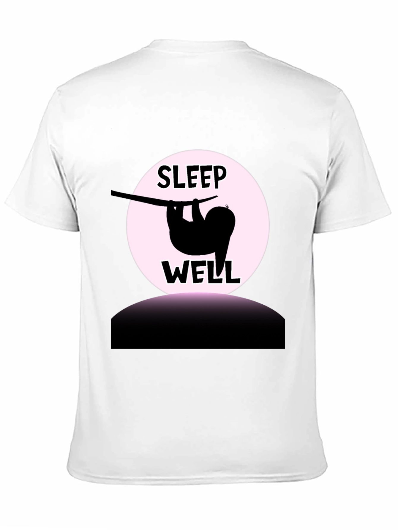 Sleep Well Sloth Graphic T-Shirt - Relaxed Fit