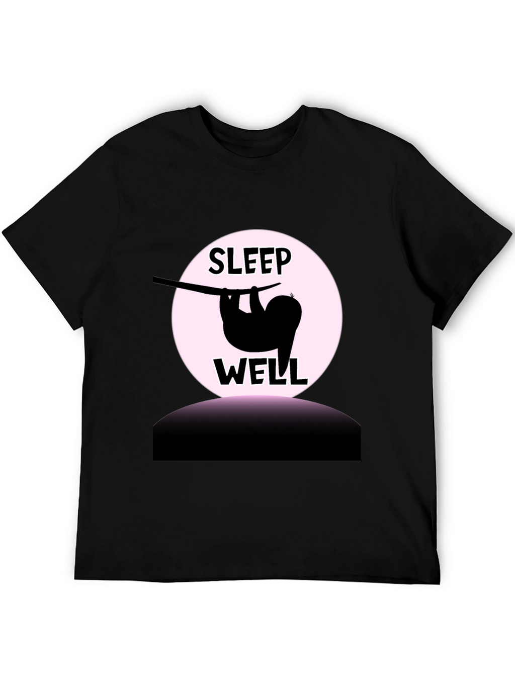 Sleep Well Sloth Graphic T-Shirt - Relaxed Fit