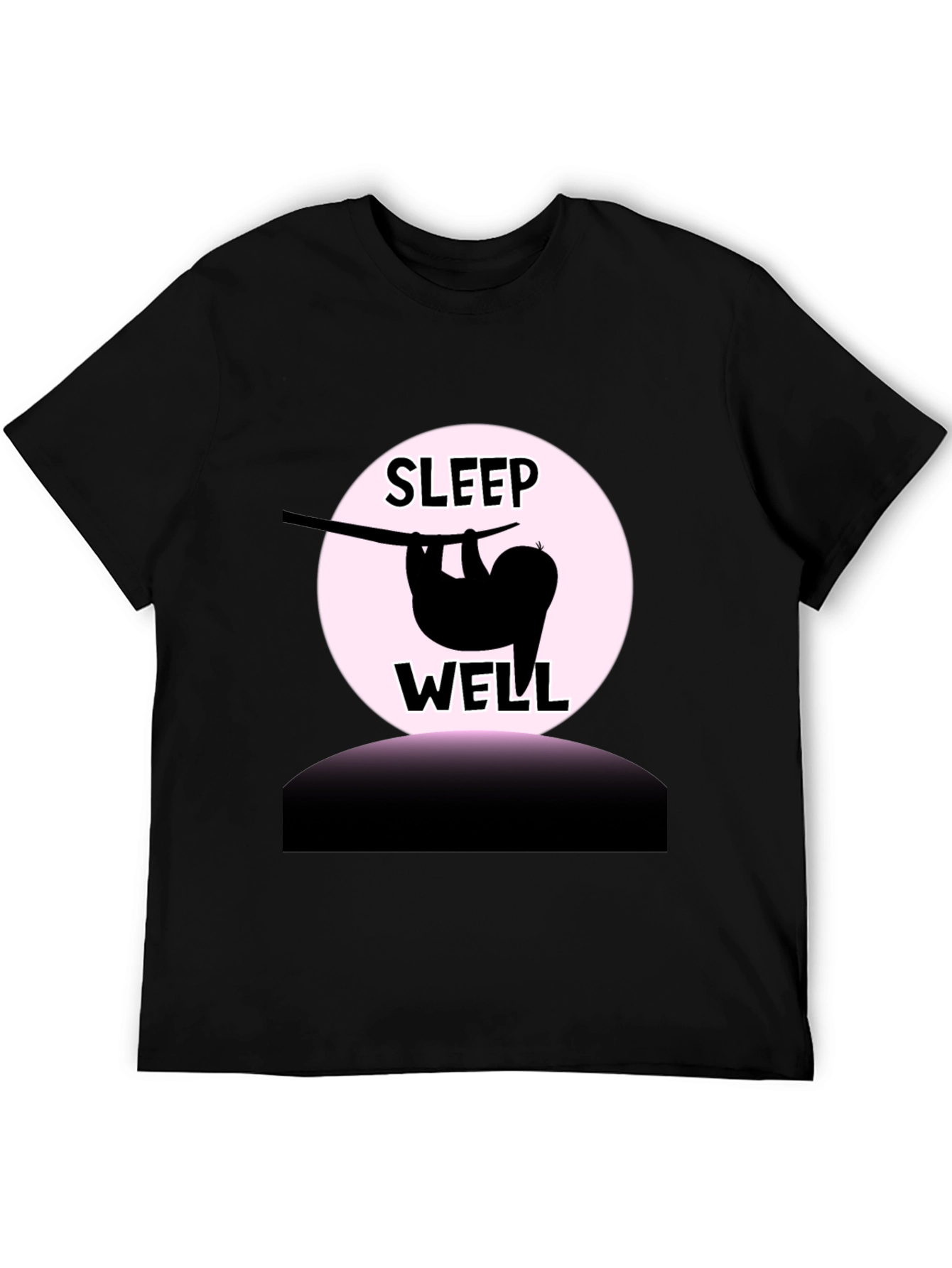 Sleep Well Sloth Graphic T-Shirt - Relaxed Fit